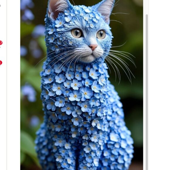 Anthro Red Blue Enamel Pansy Flower Stud Earrings Women Five Petals Crystal Pin - Picture 12 of 16